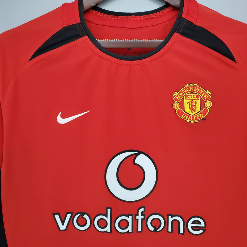 Camisa Manchester United Retro Home 2002/03