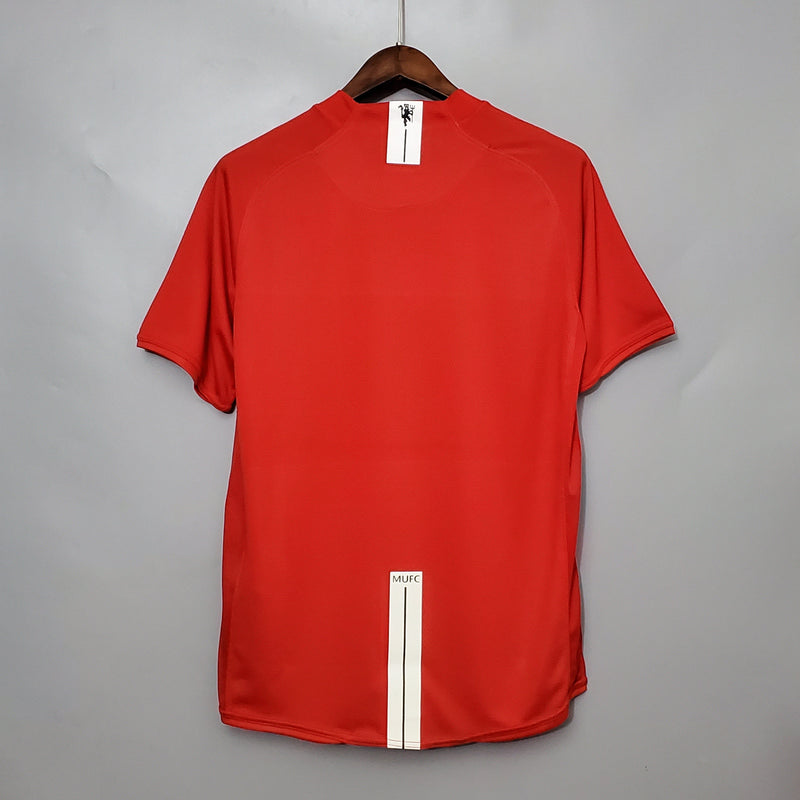 Camisa Manchester United Retro Home 2007/08