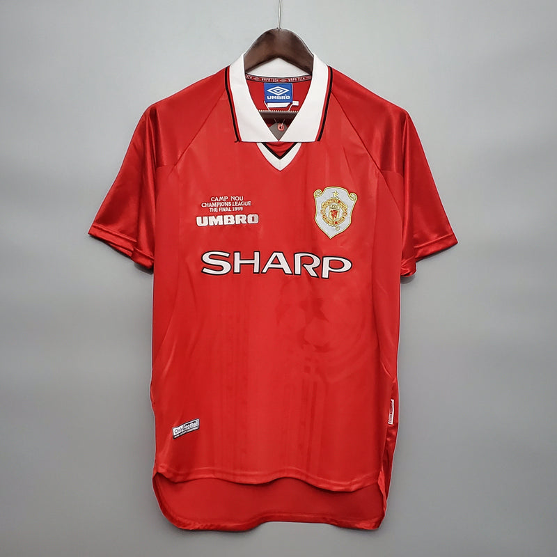 Camisa Manchester United Retro Home 1999/00