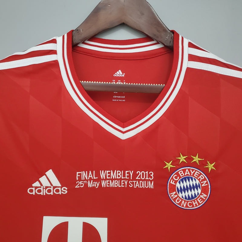 Camisa Bayern de Munique Retro Home UCL 2013/14