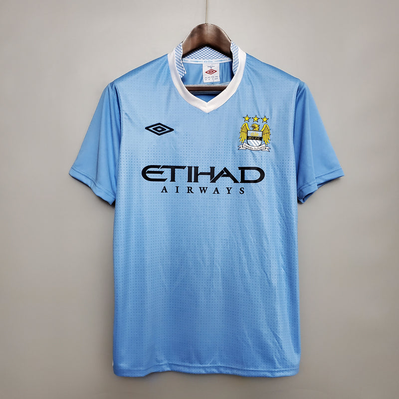 Camisa Manchester City Retro Home 2011/12