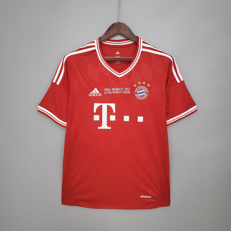 Camisa Bayern de Munique Retro Home UCL 2013/14