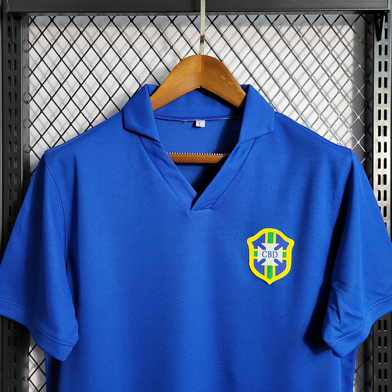 Camisa Retrô Brasil Away 1958