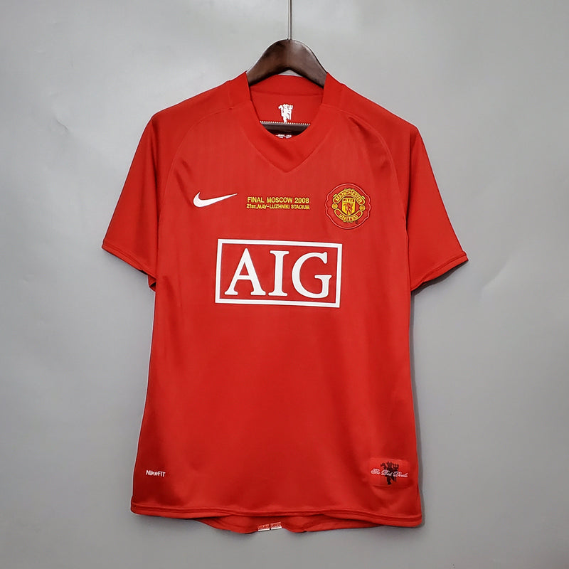 Camisa Manchester United Retro Home 2007/08