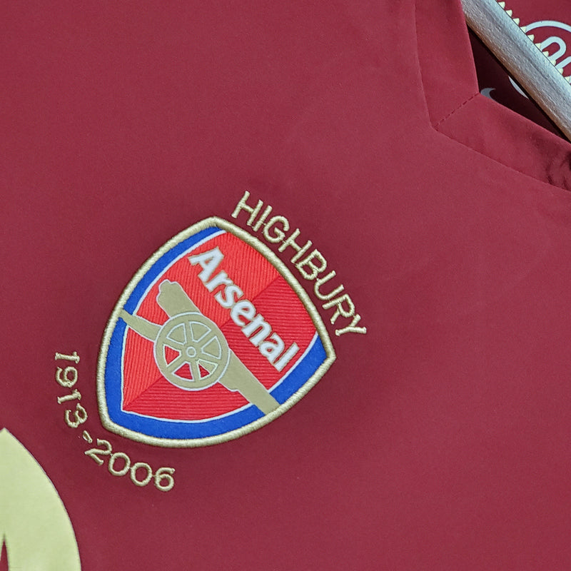 Camisa Arsenal Retro Home 2005/06