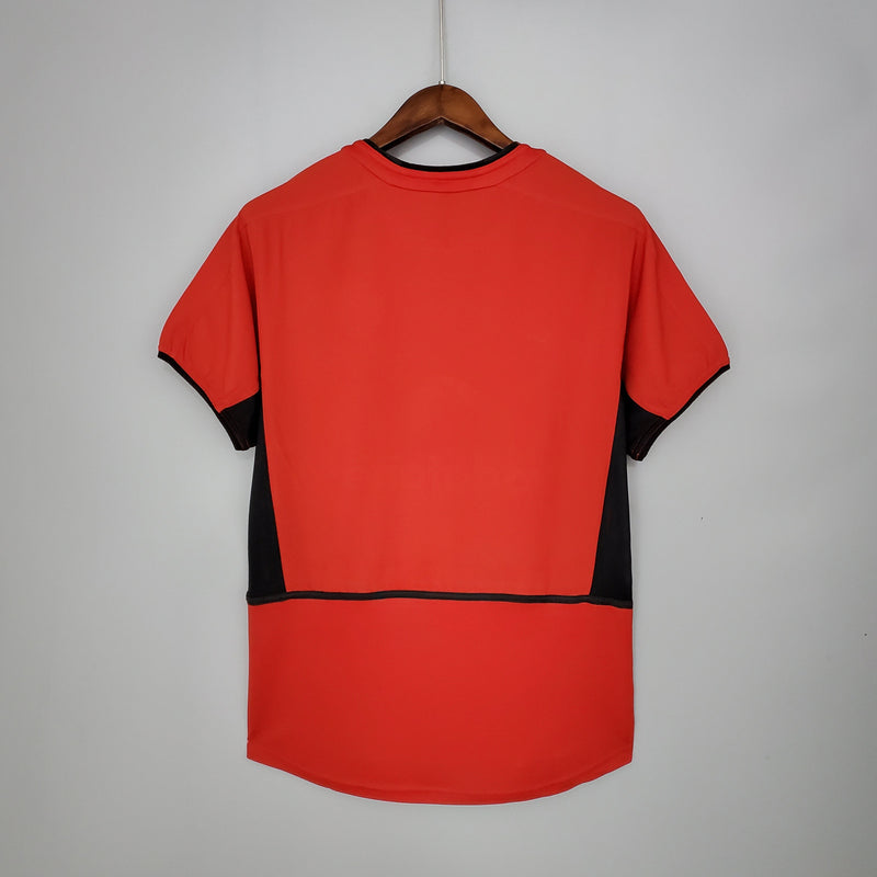 Camisa Manchester United Retro Home 2002/03