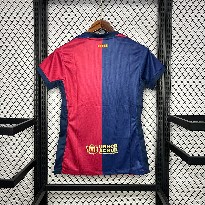 Camisa Feminina Barcelona Home 24/25