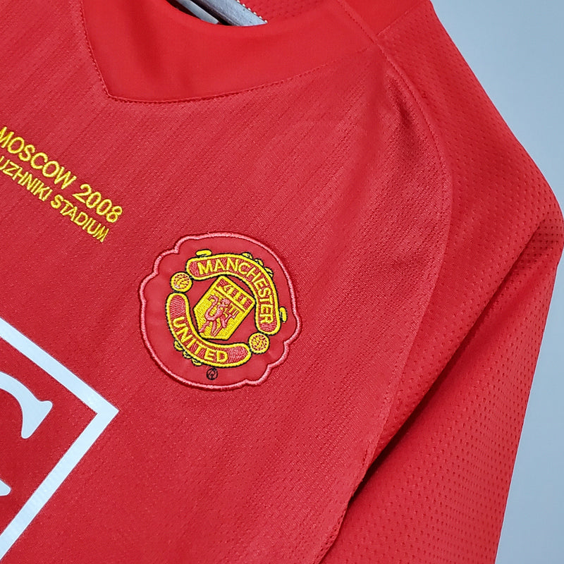 Camisa Manchester United Retro Home 2007/08