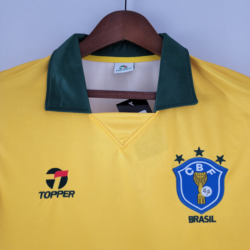 Camisa Retrô Brasil Home 1988