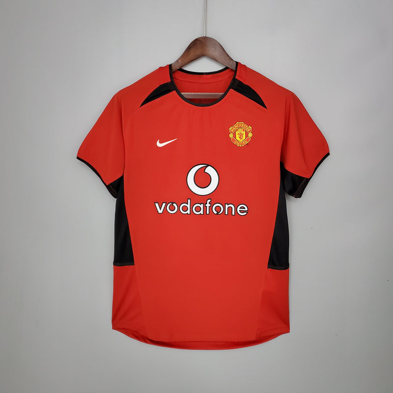 Camisa Manchester United Retro Home 2002/03
