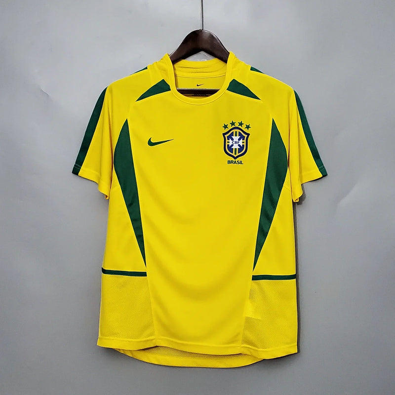 Camisa Retrô Brasil Home 2002