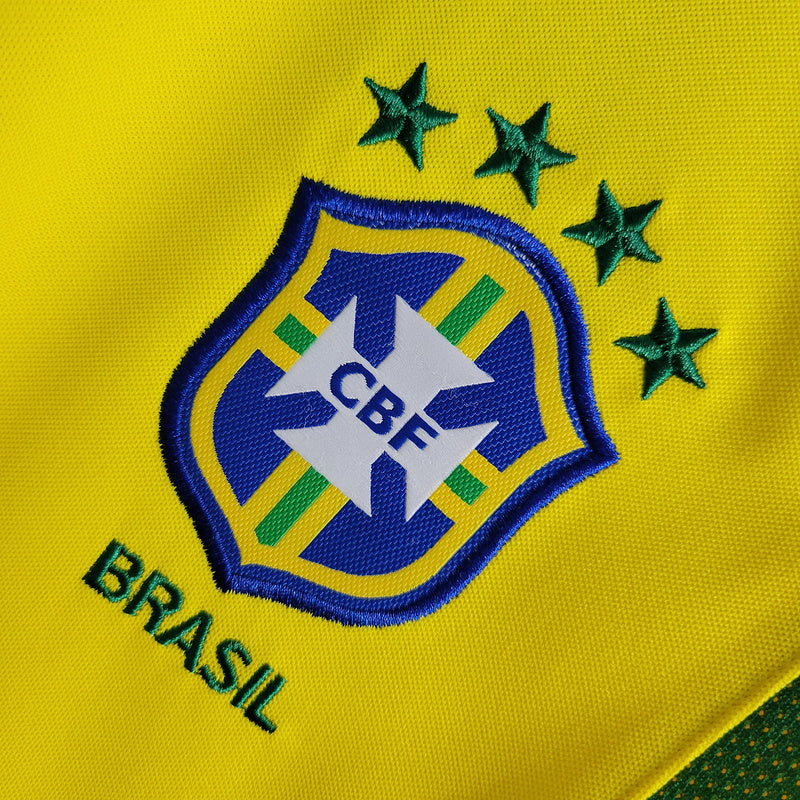 Camisa Retrô Brasil Home 2002