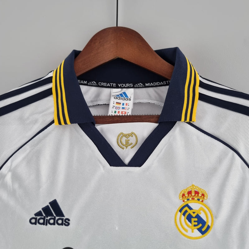 Camisa Real Madrid Retro Home 2000