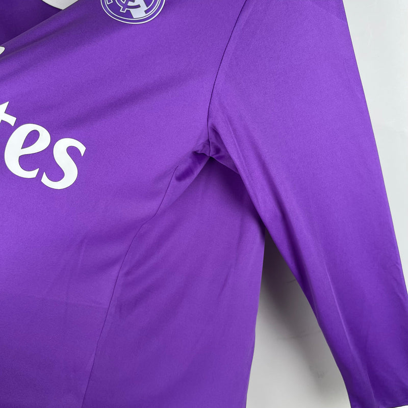 Camisa Real Madrid Retro Manga Larga Third 2016/17