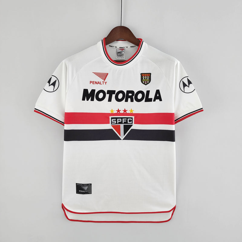 Camisa Retrô São Paulo Home 2000