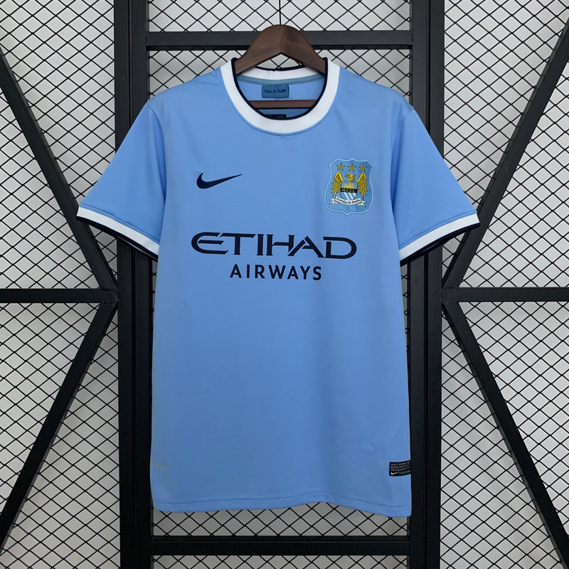 Camisa Manchester City Retro Home 2013/14