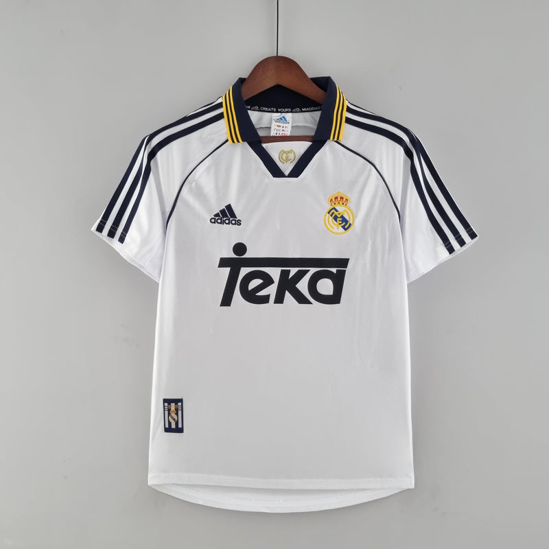 Camisa Real Madrid Retro Home 2000