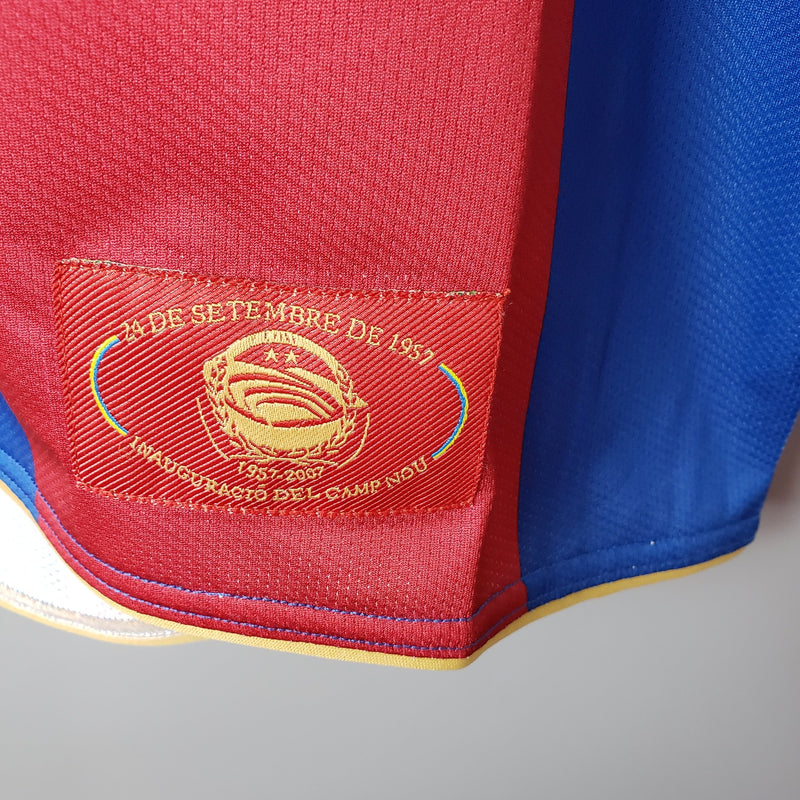 Camisa Barcelona Retro Home 2007/08