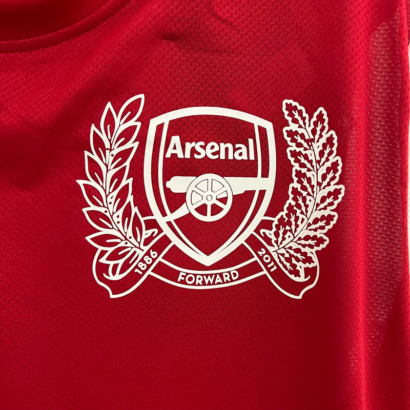 Camisa Arsenal Retro Home 125 Anos 2011/12