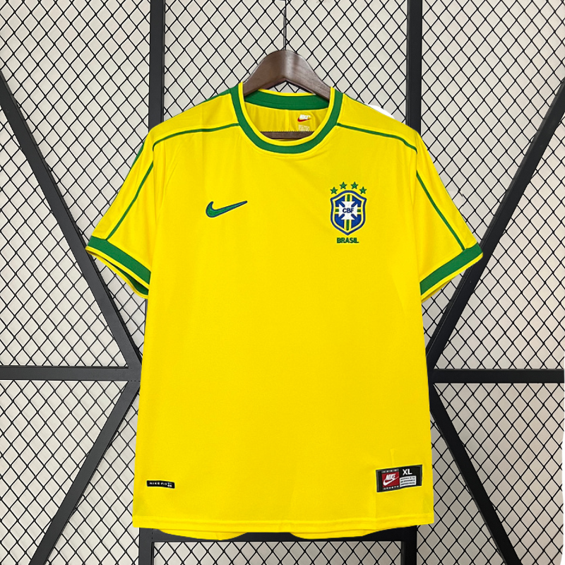 Camisa Retrô Brasil Home 1998