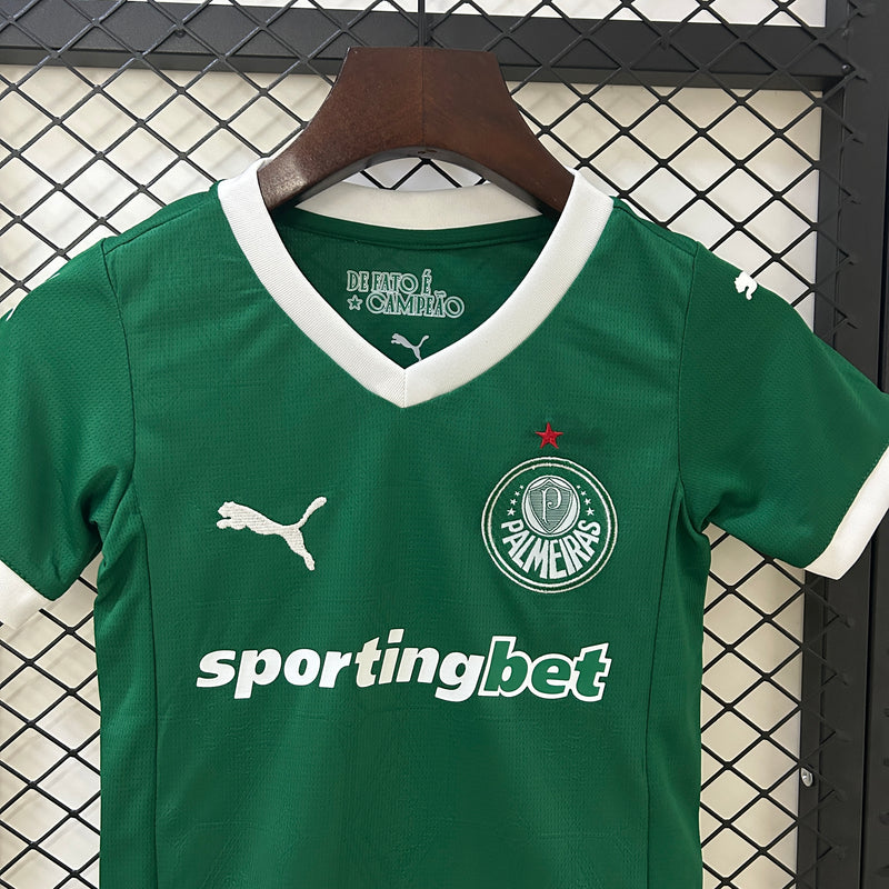 Camisa Infantil Palmeiras Home 25/26