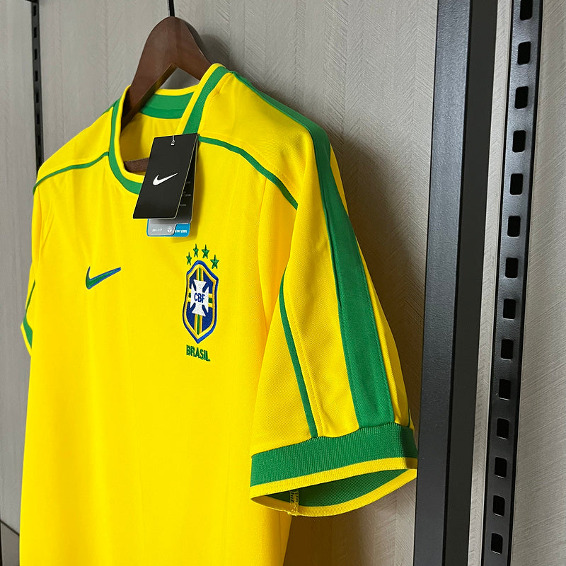 Camisa Retrô Brasil Home 1998