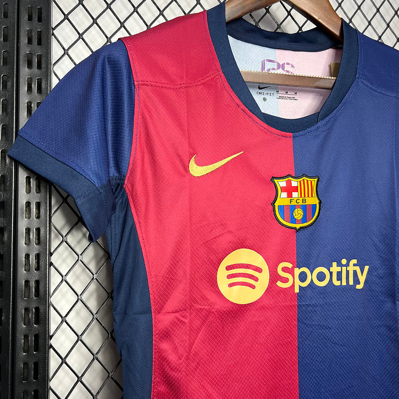 Camisa Feminina Barcelona Home 24/25
