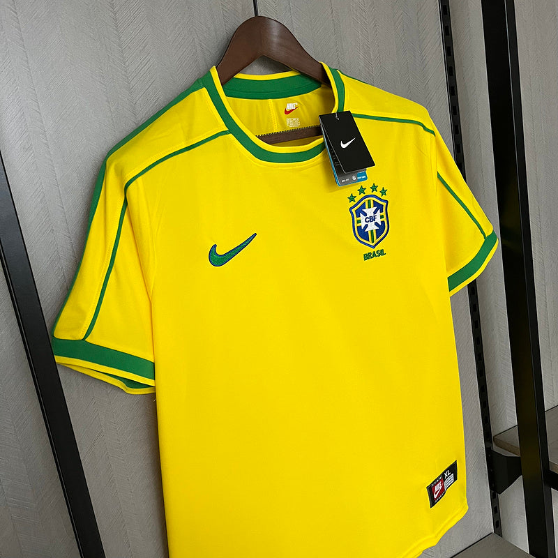 Camisa Retrô Brasil Home 1998