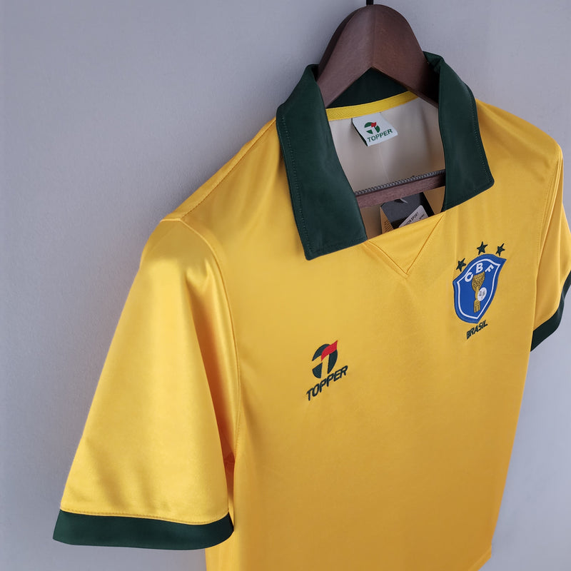 Camisa Retrô Brasil Home 1988