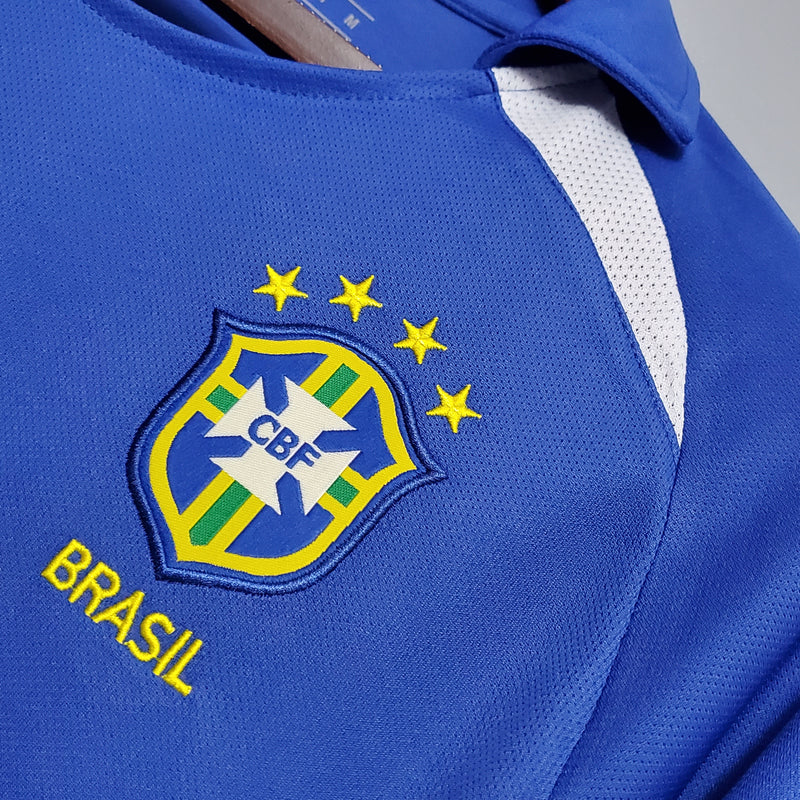 Camisa Retrô Brasil Away 2002