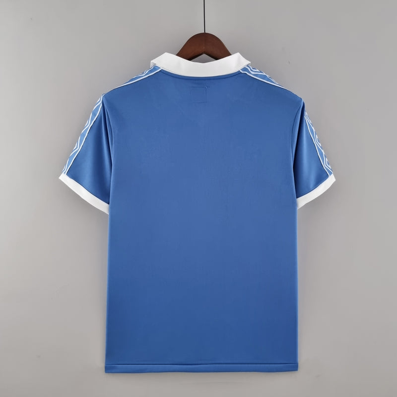 Camisa Manchester City Retro Home 1981/82