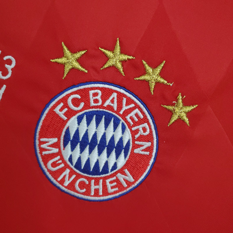 Camisa Bayern de Munique Retro Home UCL 2013/14