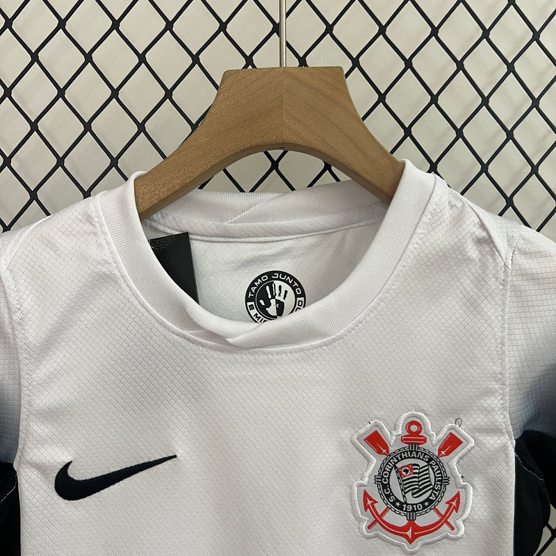 Camisa Infantil Corinthians Home 24/25