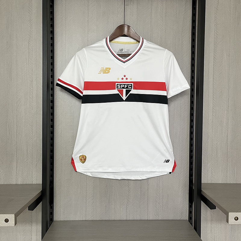 Camisa Feminina São Paulo Home 25/26