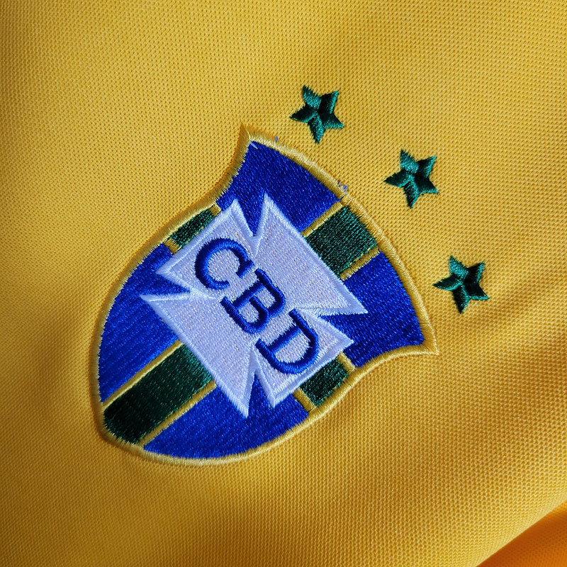 Camisa Retrô Brasil Home 1970