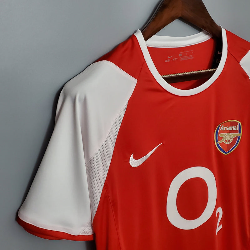 Camisa Arsenal Retro Home 2003/04