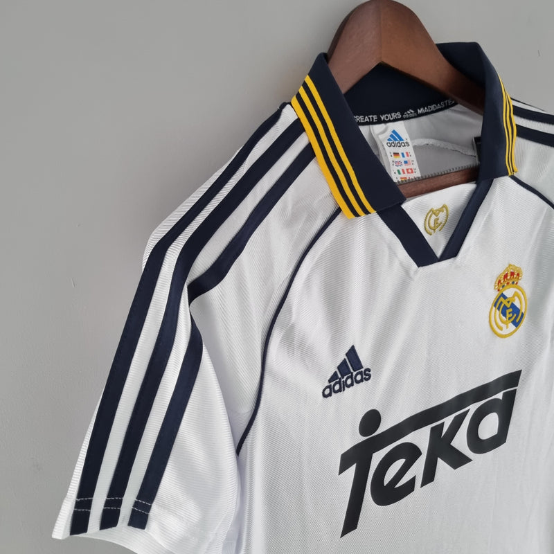 Camisa Real Madrid Retro Home 2000