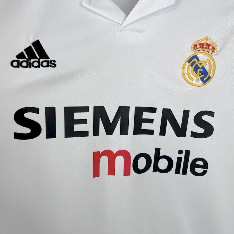 Camisa Real Madrid Retro Home 2002/03