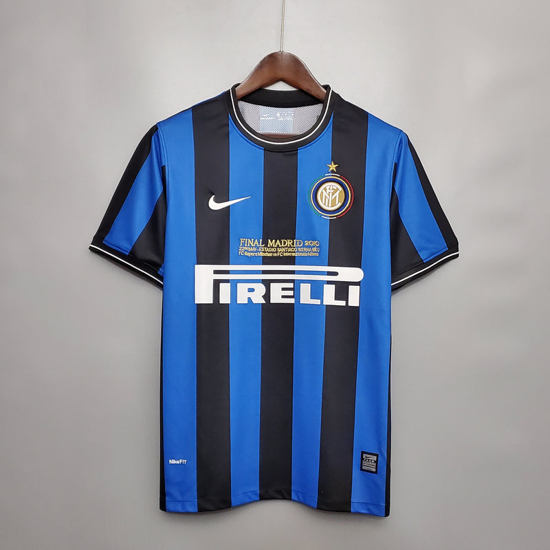 Camisa Inter de Milão Retro Home UCL 2009/10