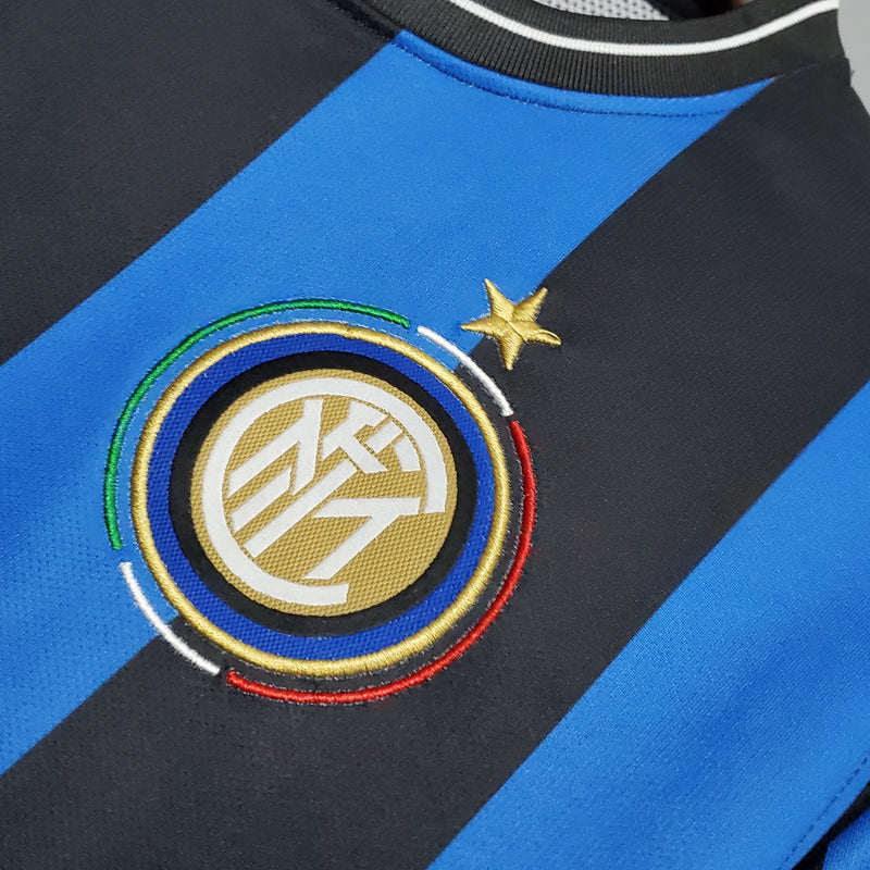 Camisa Inter de Milão Retro Home UCL 2009/10