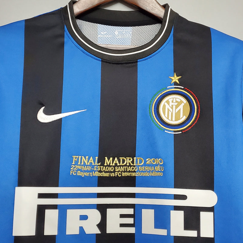 Camisa Inter de Milão Retro Home UCL 2009/10