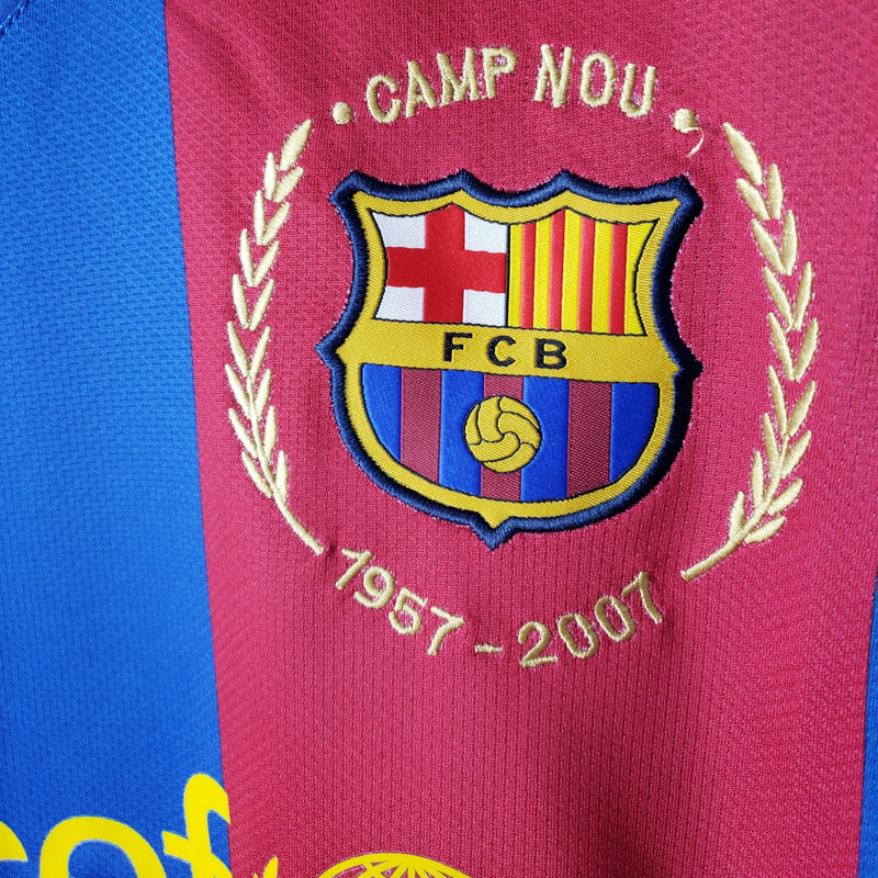 Camisa Barcelona Retro Home 2007/08